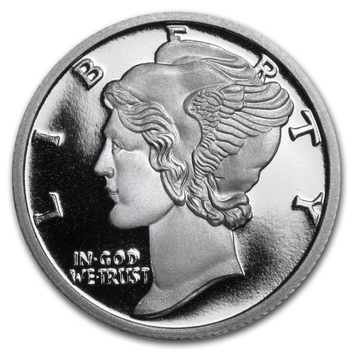 ランダムイヤー (未使用・訳あり) ランダムデザイン 純銀 1/10オンス 銀貨/メダル - 画像 (5)