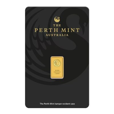 (New) Australian Perth Mint Gold 1 gram Bar