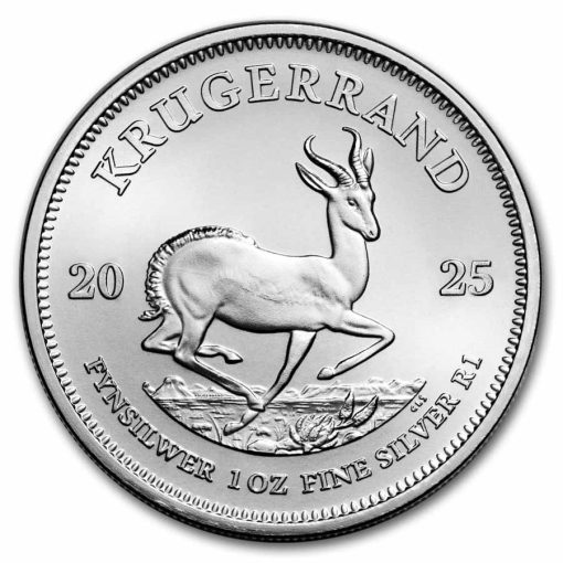 2025 (New) South Africa Krugerrand Silver 1 oz Coin