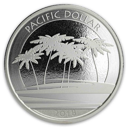 2018年 (新品) フィジー「パシフィック ドル」純銀 1オンス 銀貨