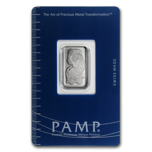 【3 Day Ship】(New) 5 gram Pamp Swiss .9995 in Assay Platinum Bar
