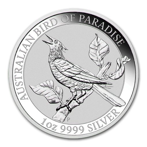 2019年 (新品) オーストラリア「極楽鳥・バード オブ パラダイス」純銀 1オンス 銀貨