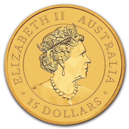 2020年 (新品) オーストラリア「クッカバラ・ワライカワセミ」純金 1/10オンス 金貨 - 画像 (2)