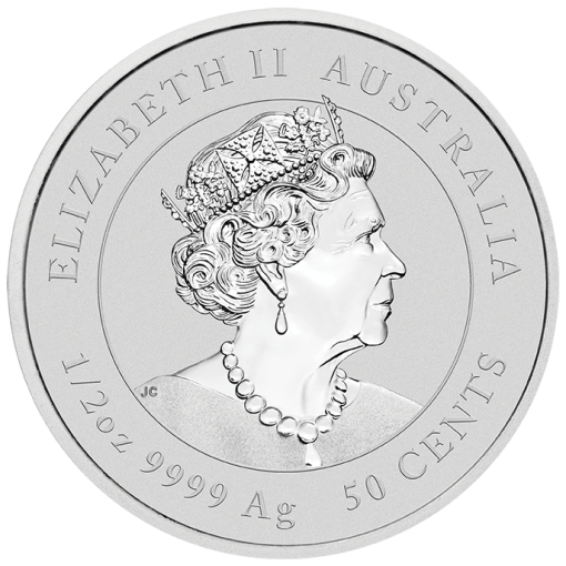 2022 (New) Australian Year of the Tiger Lunar Silver 1/2 oz Coloured Coin - Image 2