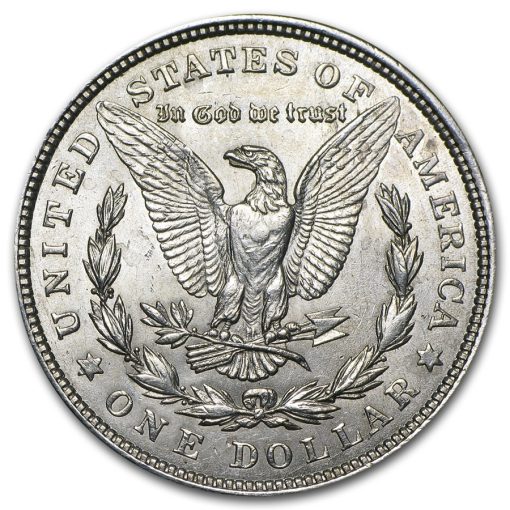 1921年 モルガンドル $1 アメリカ 硬貨 ダラー 銀貨 90%銀 - 画像 (2)
