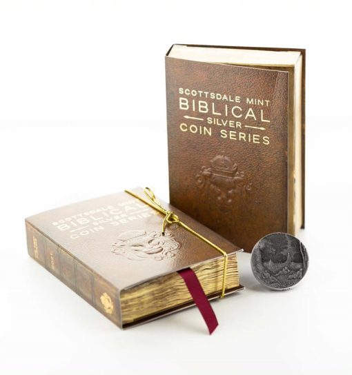 2021 (New) Bible Series Jesus Praying In The Garden Silver 2 oz Coin - Image 3