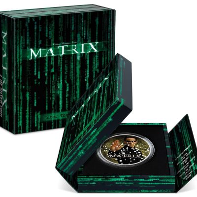 2022 (New) Niue The Matrix Silver 1 oz Proof Coin