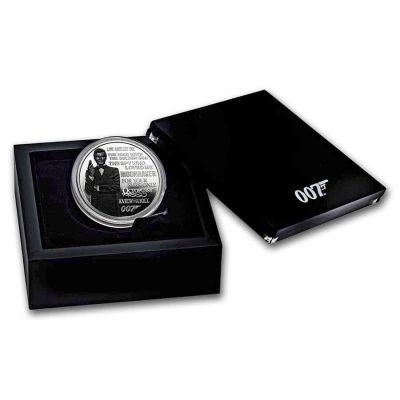 2022 (New) Tuvalu James Bond 007 Legacy Series 2nd Issue Silver 1 oz Proof Coin