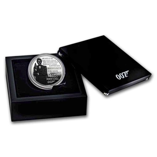 2022 (New) Tuvalu James Bond 007 Legacy Series 2nd Issue Silver 1 oz Proof Coin