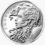 2013 (New) American Freedom Girl Silver 1 oz Coin