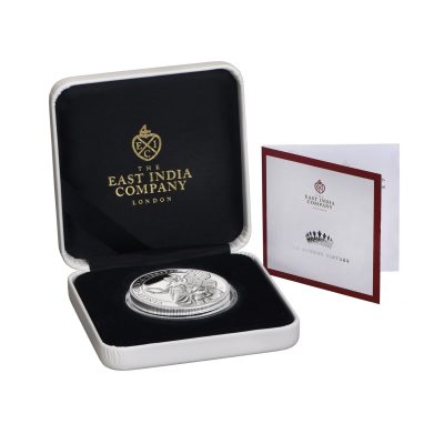 2021 (New) St Helena The Queen's Virtues Truth Silver 1 oz Proof Coin