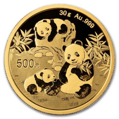 2025 (New) Chinese Panda Gold 30 gram Coin
