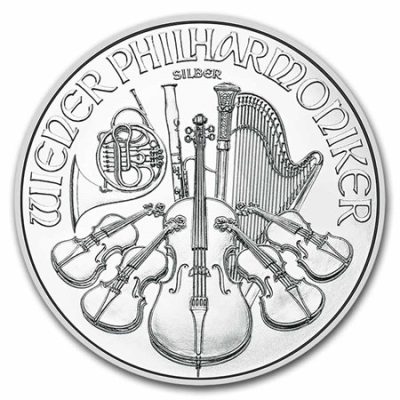 2025 (New) Austrian Philharmonic 1 oz Euro Silver Coin
