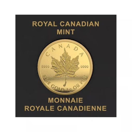2025 (New) Canadian Maple Leaf 1 gram .9999 Gold Coin