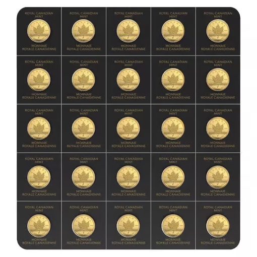 2025 (New) Canadian Maple Leaf 1 gram .9999 Gold Coin - Image 3