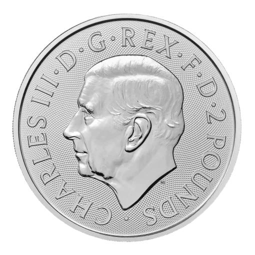 2023 (New) Great Britain Myths and Legends Merlin Silver 1 oz Coin - Image 2