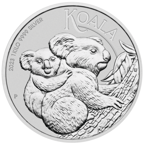 2023 (New) Australian Koala Perth Mint Silver 1 Kilogram Coin