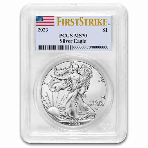 2023 (New) American Eagle Walking Liberty Silver 1 oz Coin PCGS MS70 (FirstStrike)