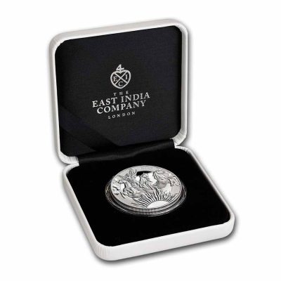 2023 (New) St. Helena Goddess Eos and the Horses Silver 1 oz Proof Coin