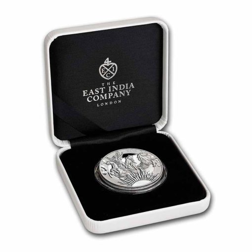 2023 (New) St. Helena Goddess Eos and the Horses Silver 1 oz Proof Coin