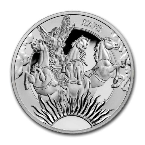 2023 (New) St. Helena Goddess Eos and the Horses Silver 1 oz Proof Coin - Image 2