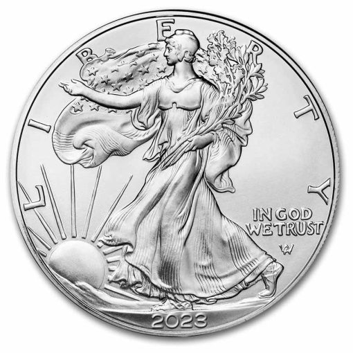 2023 (New) American Eagle Walking Liberty Silver 1 oz Coin PCGS MS70 (FirstStrike) - Image 2