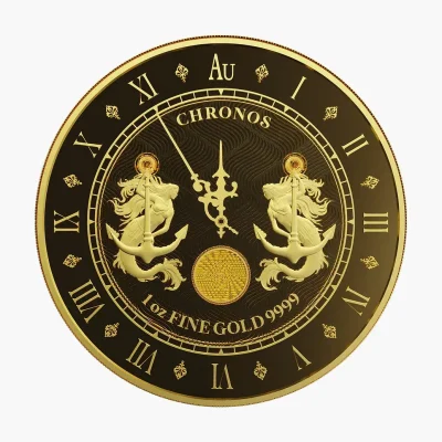 2021 (New) Tokelau Chronos Gold 1 oz Coin