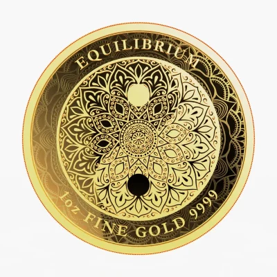 2023 (New) Niue Equilibrium Gold 1 oz Coin