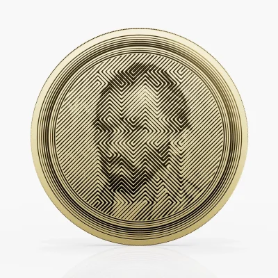 2024 (New) Tokelau Icon Vincent van Gogh Gold 1 oz Coin