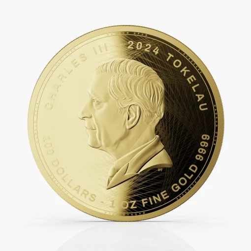 2024年 (新品) トケラウ「マグヌム・オプス」純金 1オンス 金貨 - 画像 (2)