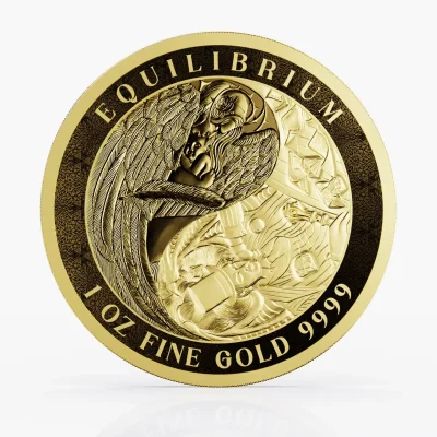 2024 (New) Tokelau Equilibrium Gold 1 oz Coin