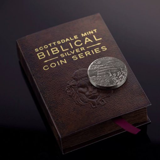 2023 (New) Biblical Series The Tower of Babel Silver 2 oz Antique Proof Coin - Image 6