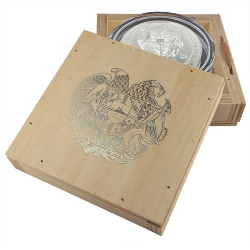 2024 (New) Armenian Noah's Ark Silver 5 Kilogram Coin - Image 4