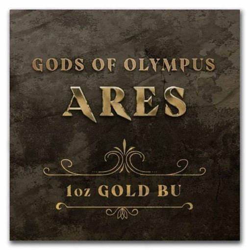2023 (New) Tuvalu Gods of Olympus Ares Gold 1 oz Coin - Image 4
