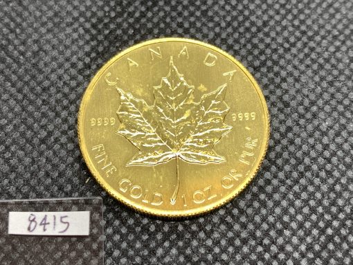 1984年 (新品) カナダ「メイプルリーフ」純金 1オンス 金貨 #8415