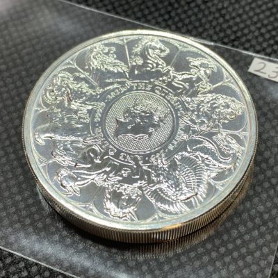 2021 (New) Great Britain Queens Beast Completer £5 Silver 2 oz Coin #2334