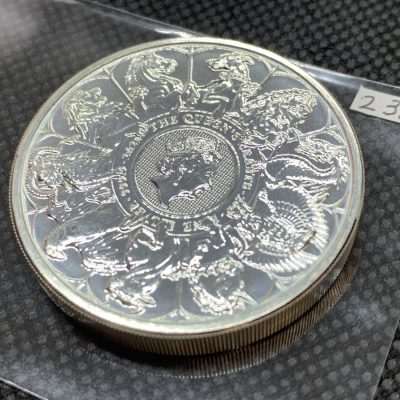 2021 (New) Great Britain Queens Beast Completer £5 Silver 2 oz Coin #2332