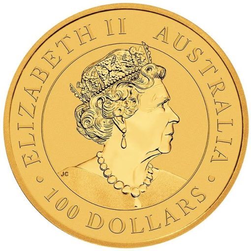 2021年 (新品) オーストラリア「カンガルー」純金 1オンス 金貨 - 画像 (2)