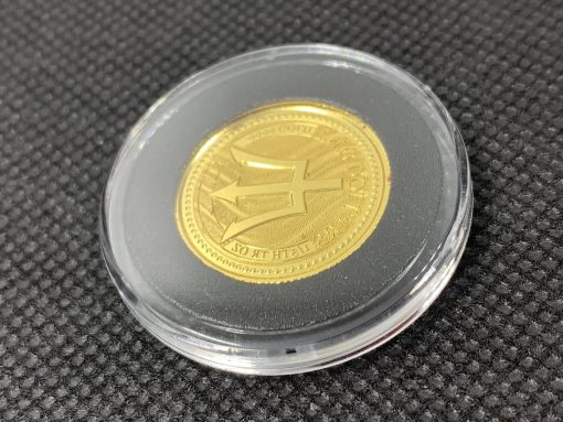 2017 (New) Barbados Trident Gold 1/5oz Coin #5657 - Image 3