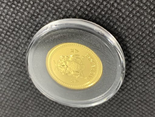 2017 (新品) バルバドス「三つ叉のほこ・トライデント」純金 1/5オンス 金貨 #5660 - 画像 (4)