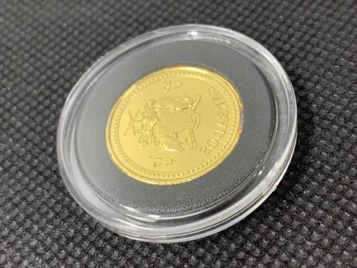 2017 (New) Barbados Trident Gold 1/5oz Coin #5657 - Image 4