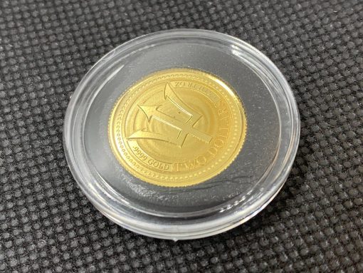2017 (新品) バルバドス「三つ叉のほこ・トライデント」純金 1/5オンス 金貨 #5660 - 画像 (5)
