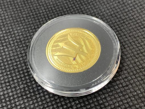 2017 (新品) バルバドス「三つ叉のほこ・トライデント」純金 1/5オンス 金貨 #5662 - 画像 (5)