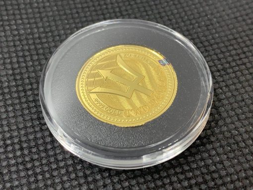 2017 (新品) バルバドス「三つ叉のほこ・トライデント」純金 1/5オンス 金貨 #5661 - 画像 (5)