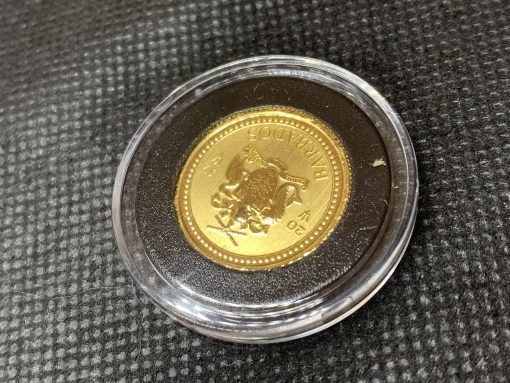 2017 (新品) バルバドス「三つ叉のほこ・トライデント」純金 1/5オンス 金貨 #10857 - 画像 (6)