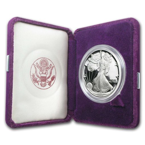1986 (New) American Eagle Walking Liberty Silver 1 oz Proof Coin