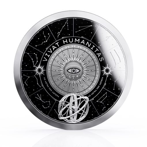 2024年 (新品) トケラウ「ビバット・ヒューマニタス」純銀 1オンス 銀貨