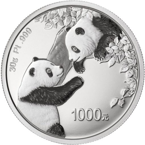 2023 (New) Chinese Panda Platinum 30 gram Proof Coin - Image 2
