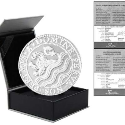 2018 (New) Netherlands Dollar Lion Silver 1 oz Proof Coin