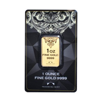 (New) Slovakia Pressburg Mint Gold 1 oz Bar
